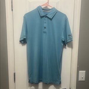 Puma Men's Blue Polo Shirt